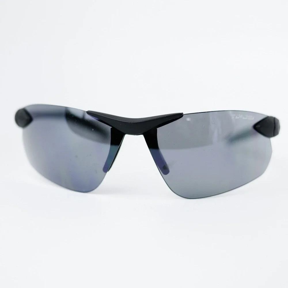 Tifosi Sport Wrap Sunglasses 7470 Matte Black Frames Replacement RX Ready‎ Flaws
